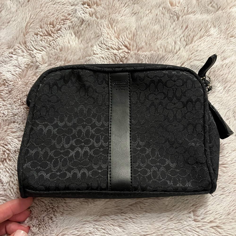 Coach cosmetic bag